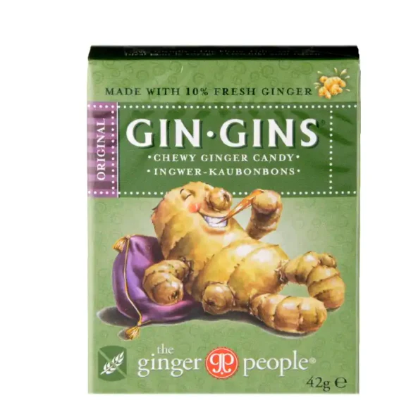 Gin Gins Original Caramelos Masticables de Jengibre - Image 2