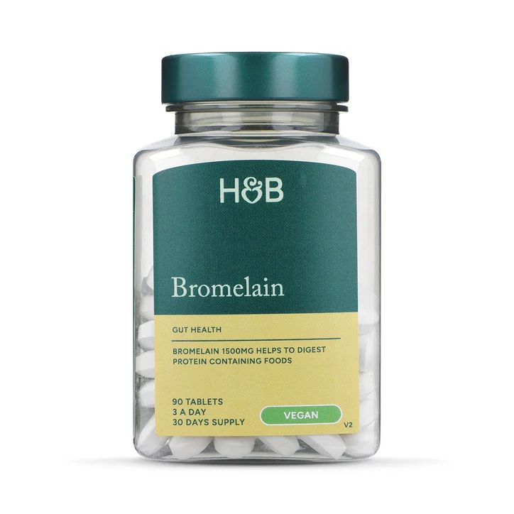 Holland & Barrett Bromelina - 90 comprimidos