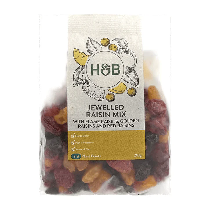 Holland & Barrett Mezcla de Pasas - 210g