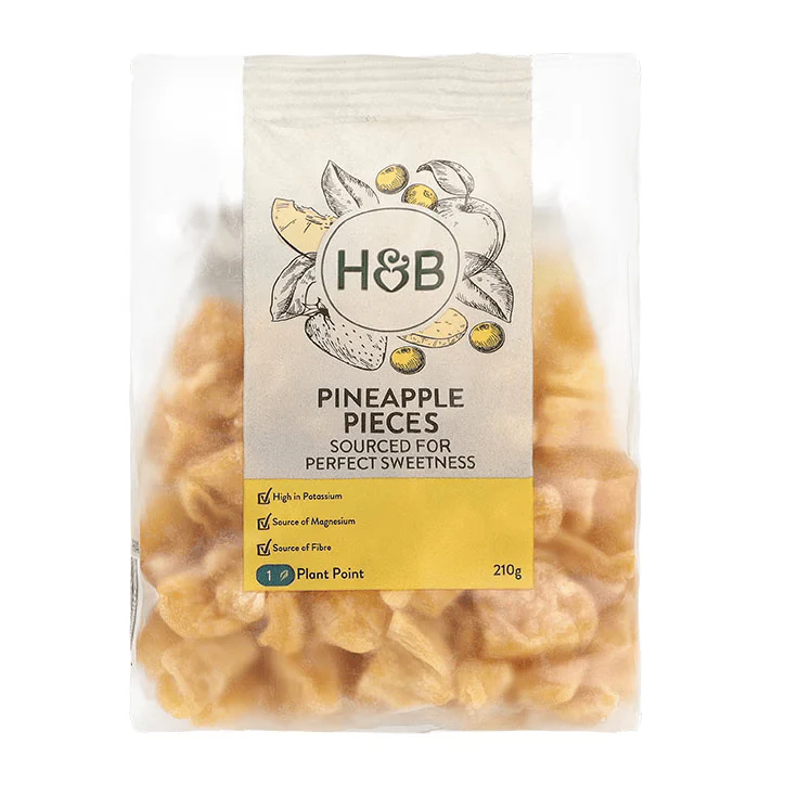 Holland & Barrett Piña Trozos - 210g