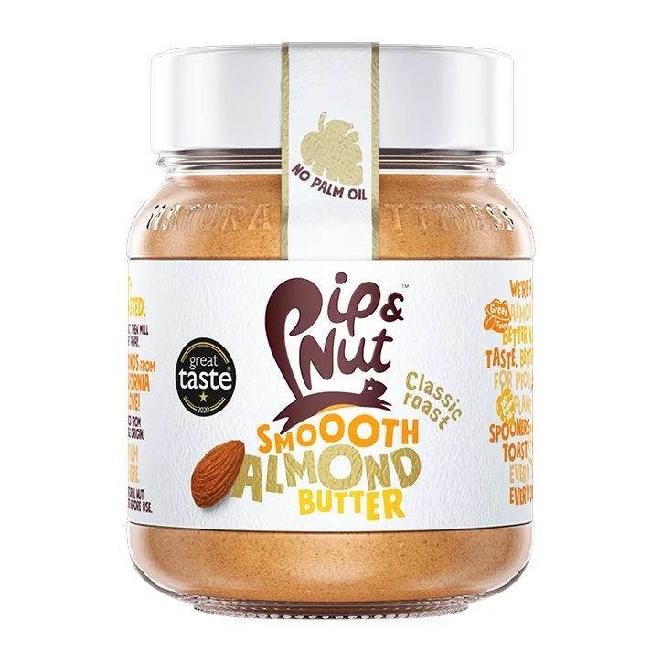 Pip & Nut Mantequilla de Almendras Suave - 170g