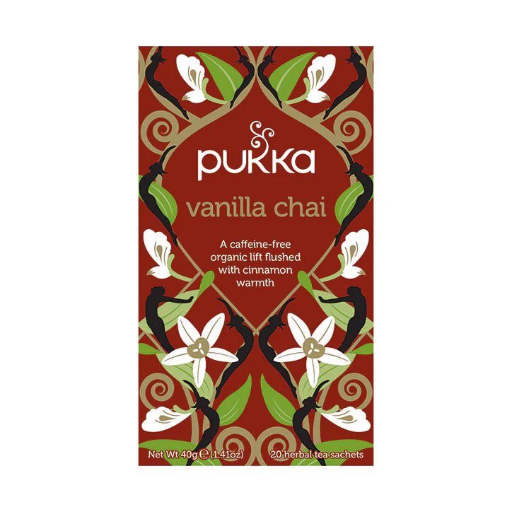 Pukka Té de Vainilla Chai - 20 bolsitas de té