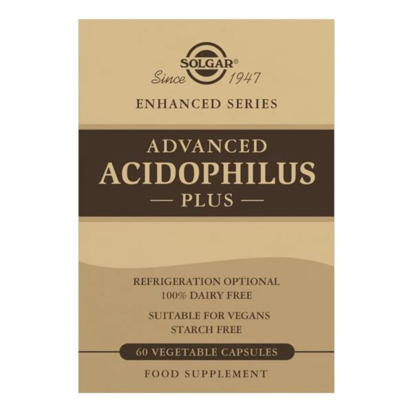 Solgar Acidophilus Avanzado Plus - Cápsulas Vegetales - Image 2