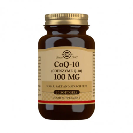 Solgar Coenzima Q-10 100 mg - 30 cápsulas blandas
