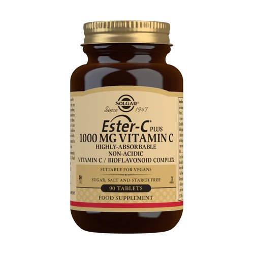 Solgar Ester - C Plus 1000mg con Vitamina C - 180 y 90 Comprimidos - Image 2