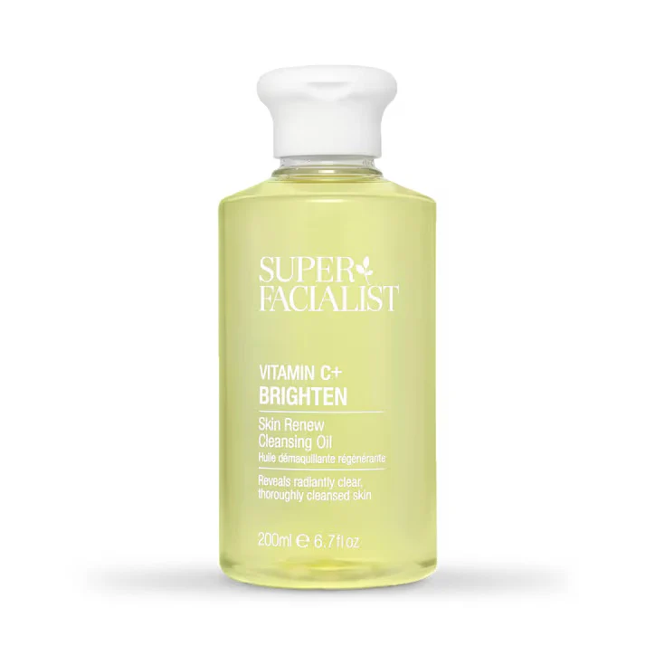 Super Facialist Aceite Limpiador Renovador de la Piel Iluminador con Vitamina C+ - 200 ml