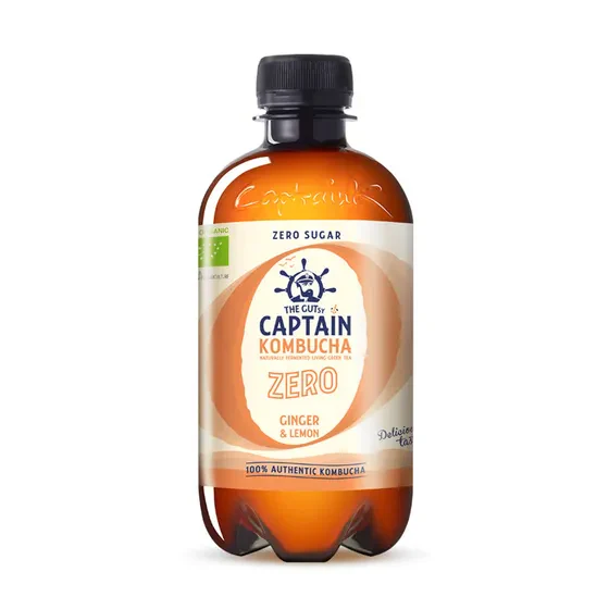 The GUTsy Captain Kombucha Zero - 400ml - Image 2