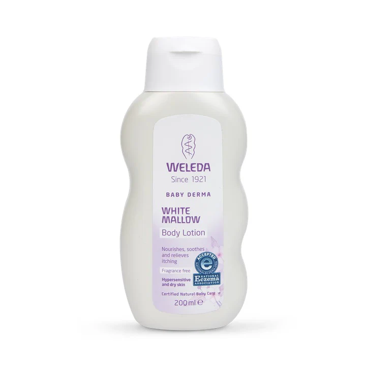 Weleda Baby Derma Loción Corporal de Malva Blanca - 200ml